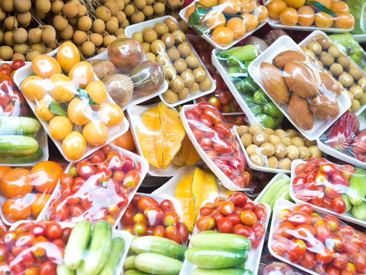 Abgepackte Lebensmittel