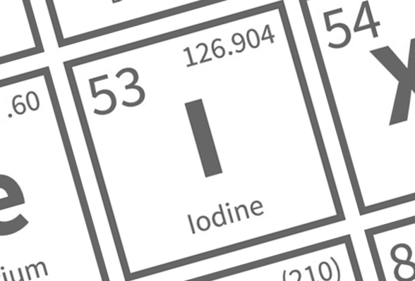 Iodine is an essential trace element that the human body needs to form thyroid hormones that assume key tasks in the metabolism.